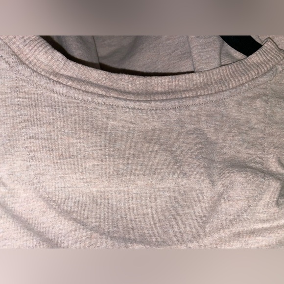 Vintage Gotcha Size XL Men’s Beige Space Dye Blue Striped Textured Shirt - Picture 7 of 8